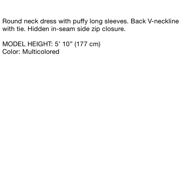 ☘️ Zara Multicolored Floral Print Dress ☘️ - Picture 9 of 10